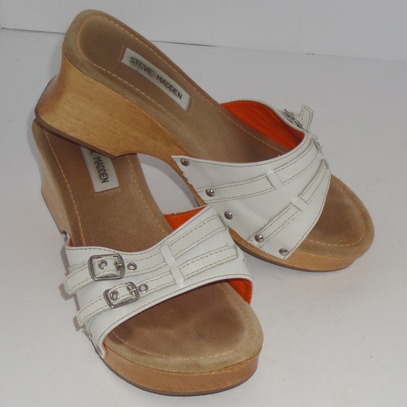 steve madden clog sandals